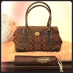 Chocolate Brown Coach Handbag - NWOT