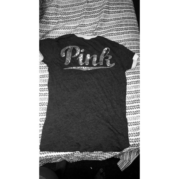 Vs Pink Bling Tee