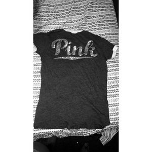 Vs Pink Bling Tee
