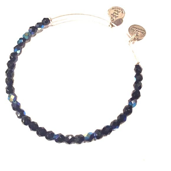 Alex & Ani Navy Bead Bracelet