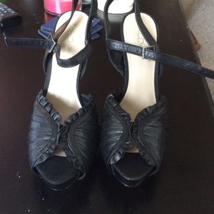 NWOT ALDO BLACK HEELS
