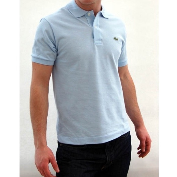 Lacoste striped polo; never worn