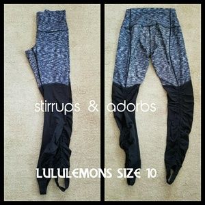 Lululemon legging/stirrup pants. Size 10 EUC