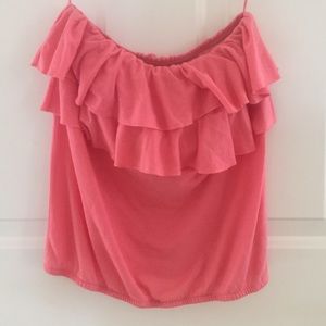 Strapless summer shirt
