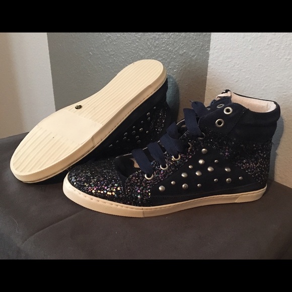 Steve Madden Tanyya Glitter sneakers size 10