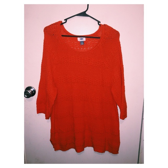 Old Navy Plus Size Crochet Sweater