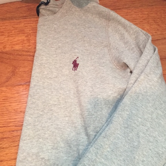 Gray Long Sleeve Top