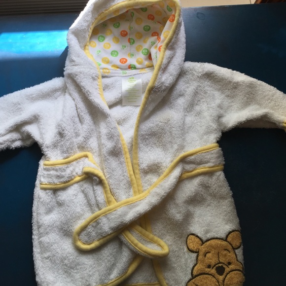 Oh so cozy baby bathrobe