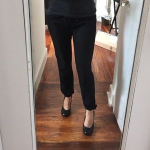 James Perse black jogger pants in size 1