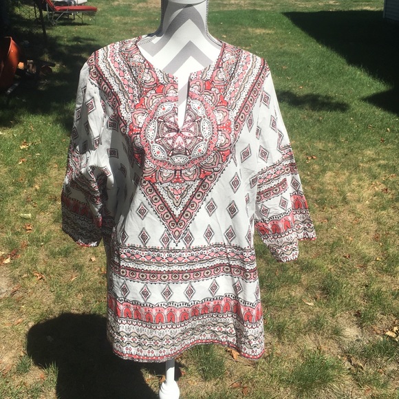 Boho 3/4 inch shirt