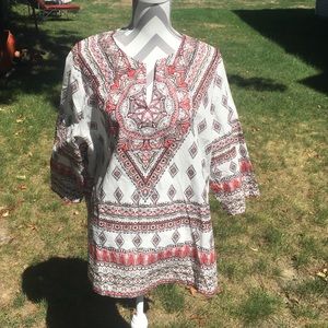 Boho 3/4 inch shirt