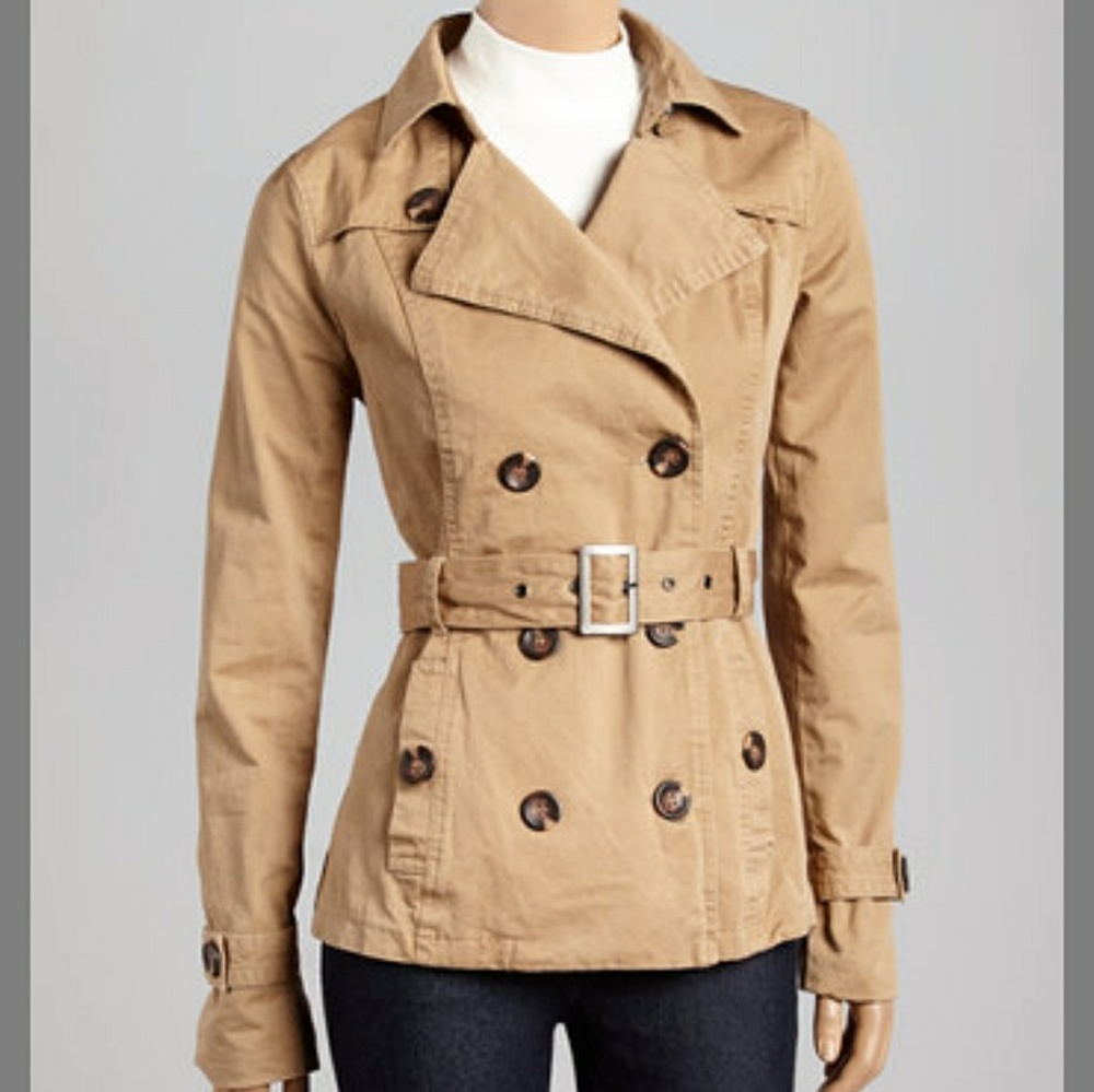 Short Belted Trench