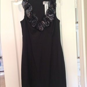 Black cocktail dress