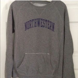 Northwestern University sweatshirt