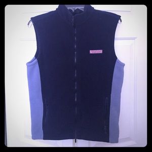 Mens vineyard vines fleece vest