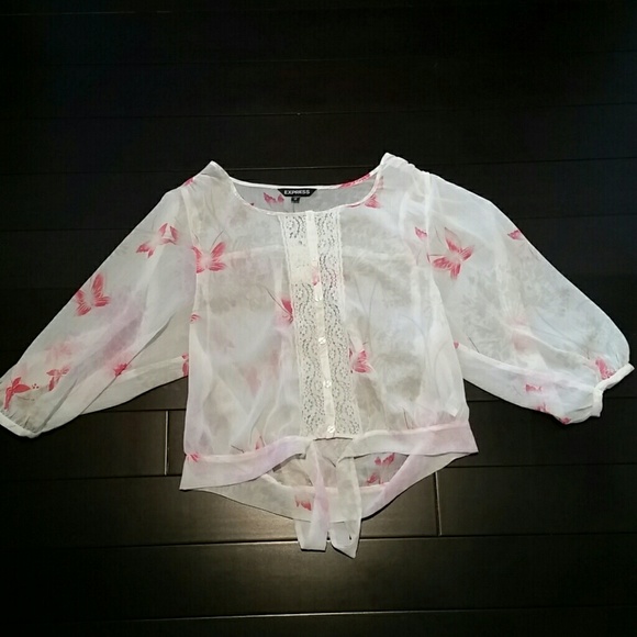 Sheer blouse