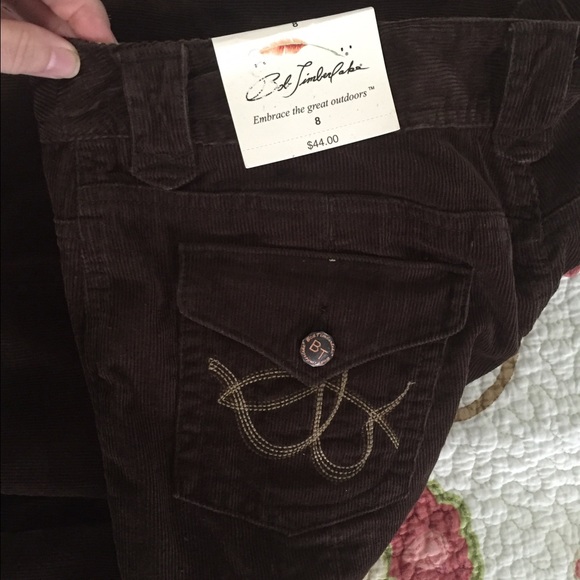 Brown Corduroy Skirt - Picture 4 of 4