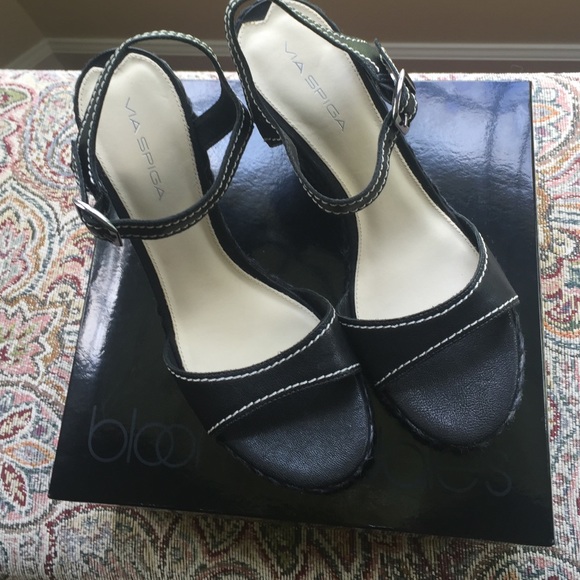 Via Spiga Wedge Sandals