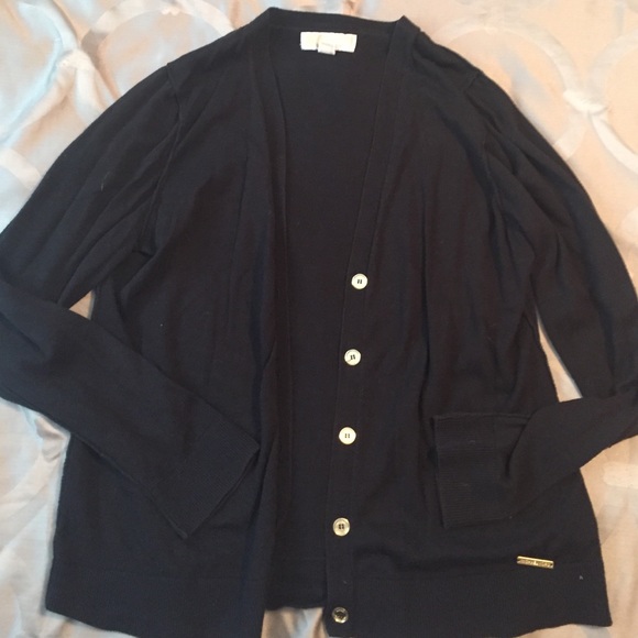 Michael Kors Black Cardigan