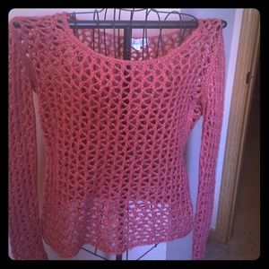 Rose crocheted top
