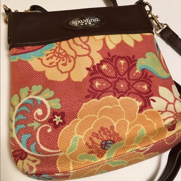 Spartina Tropical Print Purse