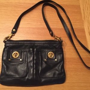 Marc Jacobs black cross body with removable strap