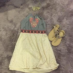 ⭐️flying tomato halter summer dress⭐️ size L