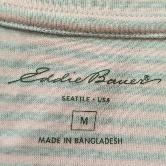 Eddie Bauer pink and gray long sleeve