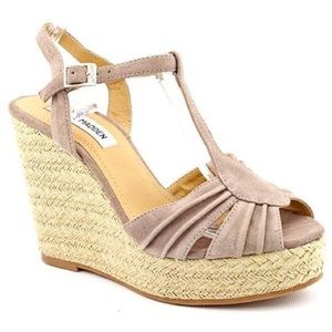 Steve Madden Blush Espadrille Wedges