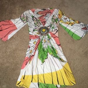 Sky Dress or long top beautiful