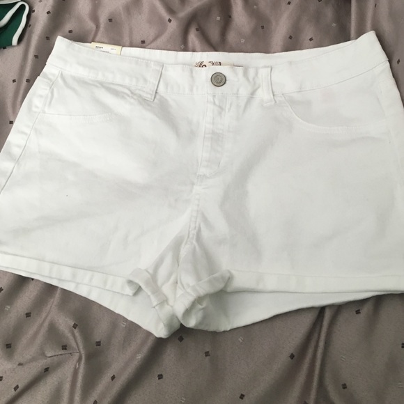 White shorts