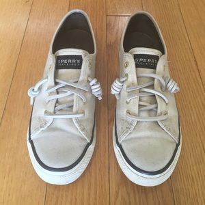 Sperry Top-Sider Seacoast Ivory Canvas Sneaker