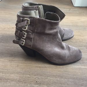 Size 11, Sam Edelman suede booties