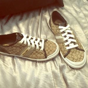 Coach shoes! Barely worn!