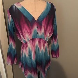 NY collection tie dye shirt