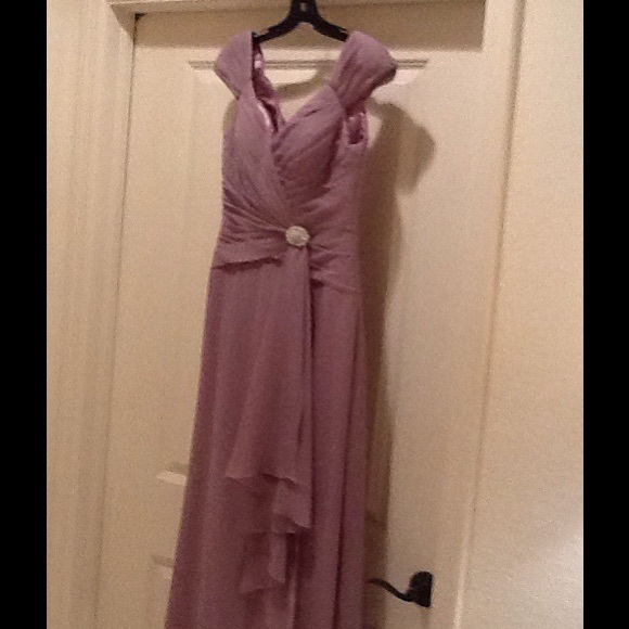 Lavender Mother of the bride dress