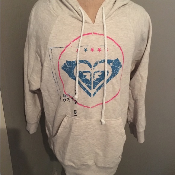 Roxy 3/4 sleeved hoodie
