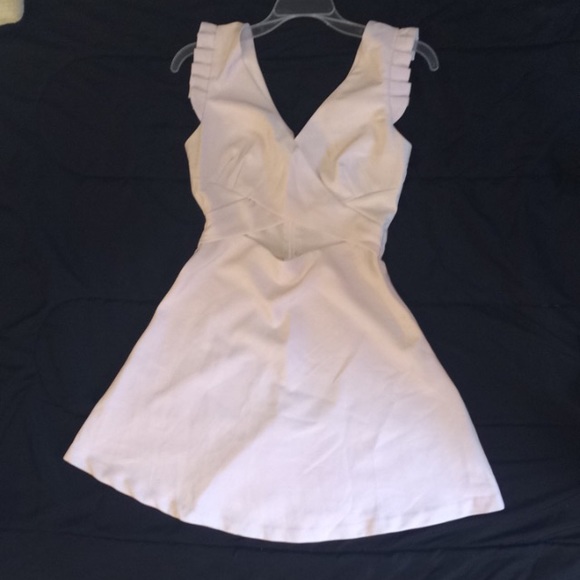 DYNAMITE Lilac Cutout Dress