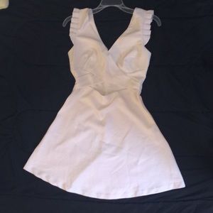 DYNAMITE Lilac Cutout Dress