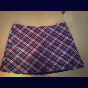 Plaid skirt