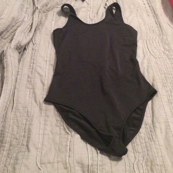 Black One-piece Swimsuit