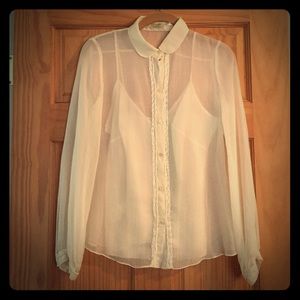 XS Silk Max Studio Blouse