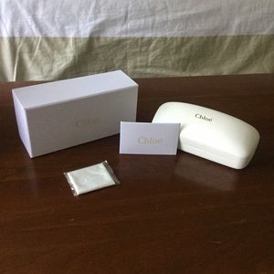 Chloe Sunglasses case & Chanel sunglass case