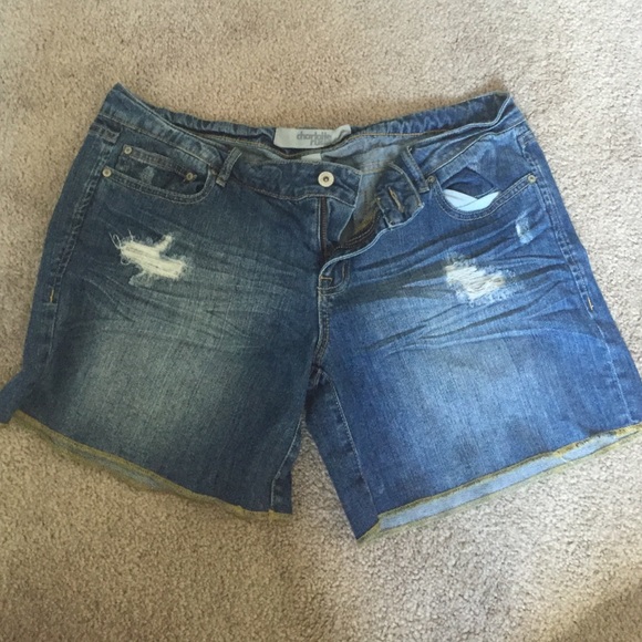 Charlotte Russe Jean Shorts