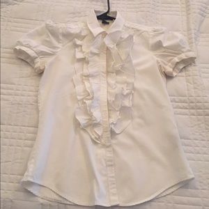 Ralph Lauren ruffle blouse