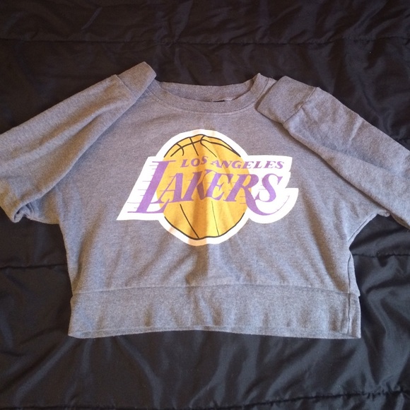 Lakers Cropped Sweater