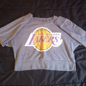 Lakers Cropped Sweater