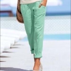 Victoria's Secret Linen beach pants