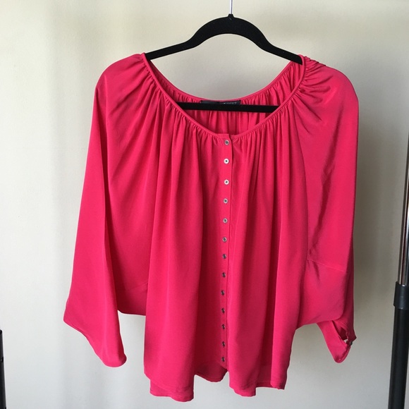 ✨💗Jay Godfrey💗✨ Silk Blouse w Dolman Sleeve