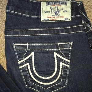 True Religion Straight Leg Jeans
